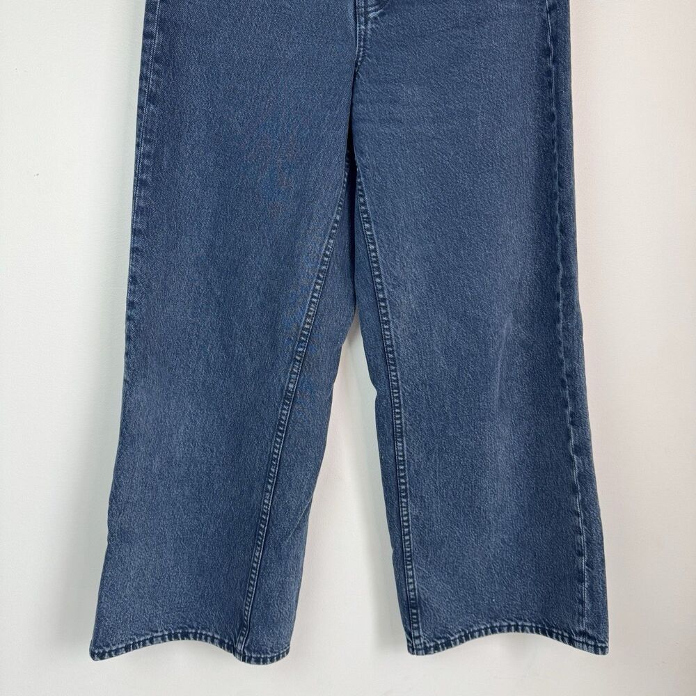 Rag & Bone Andi High Rise Ankle Wide Leg Jeans Women 27 Blue Dark Wash $268 NWOT - Picture 5 of 9